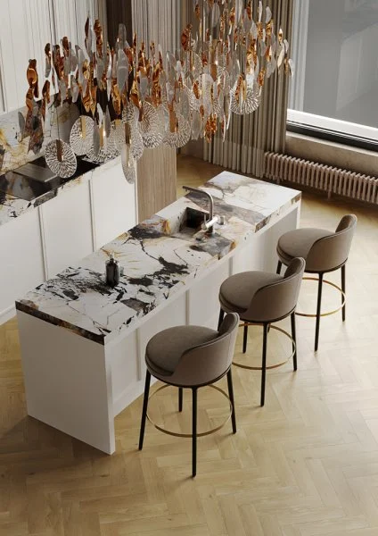 Кварц-виниловая плитка Fargo Herringbone 44-720-16 Дуб Копенгаген в Тюмени