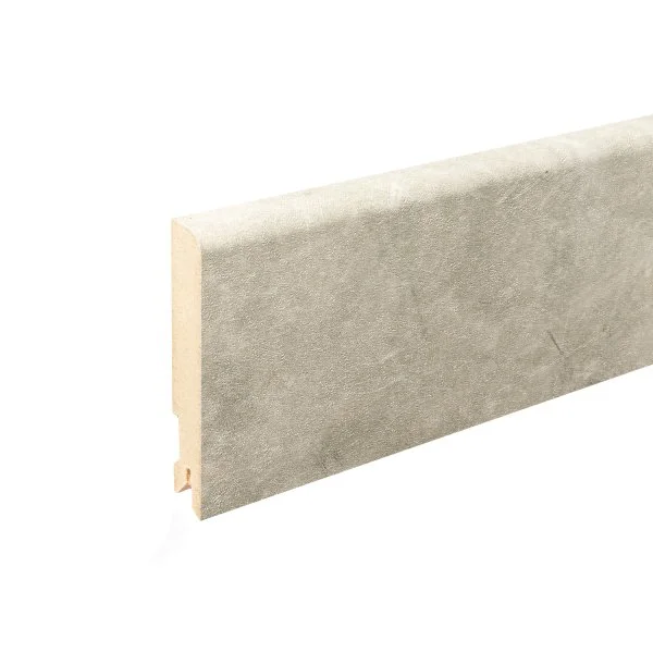 Плинтус MDF Bonkeel 24066 Бетон Лофт Светлый (80х16х2400 мм) в Тюмени