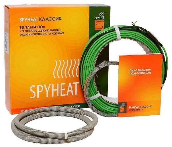Теплый пол SpyHeat кабель,  9,4 - 12,5 кв.м / SHD-15-1500 в Тюмени