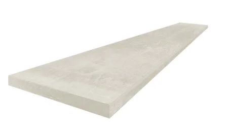 Керамогранит Coliseum Экспо Уайт Ступень угловая левая (Натуральный, 33х60) в Тюмени