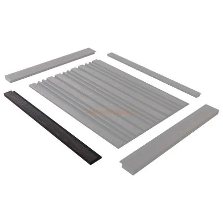 Финишный молдинг LF124A BR395K правый декорированный (42х12х2700мм) в Тюмени