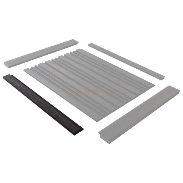 Финишный молдинг LF124A BR395K правый декорированный (42х12х2700мм) в Тюмени