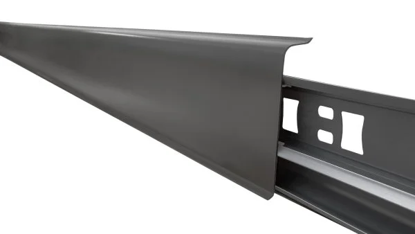 Плинтус пластиковый Arbiton INDO70 220 Чёрный матовый 2.5 м в Тюмени