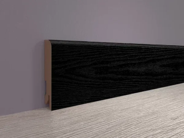 Плинтус MDF Bonkeel 24033 Чёрное Дерево (80х16х2400 мм) в Тюмени