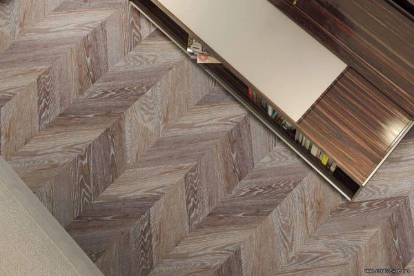 Пробковое покрытие CorkStyle Chevron Brown (1235*305*6 мм) HC в Тюмени