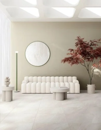 Керамогранит Coliseum Контеа Уайт 60х60 (Натуральный и Реттифицированный) в Тюмени