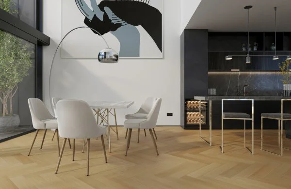 Паркетная доска Quartz Parquet Английская Ёлка Дуб Тоскана 33-407 в Тюмени