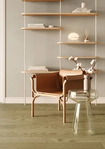 Паркетная доска Quartz Parquet Классик 5 мм Дуб Флэт Уайт 1258-55 в Тюмени