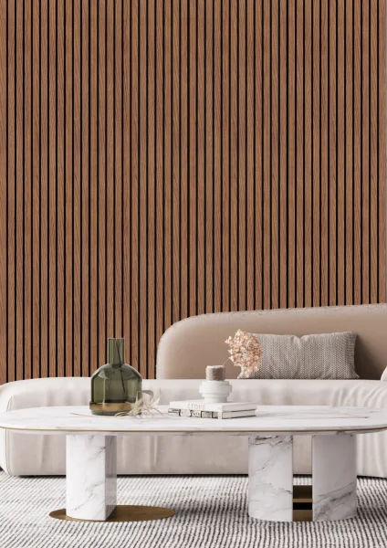 Декоративная панель для стен HiWood LV124 BR396K (120х12х2700мм) в Тюмени