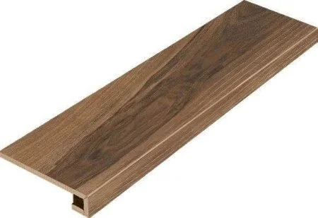 Керамогранит Italon Мезон Волнат ступень угловая правая 330*1200 в Тюмени