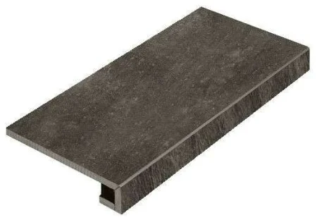 Керамогранит Italon Клаймб Графит ступень угловая правая 33х60 в Тюмени