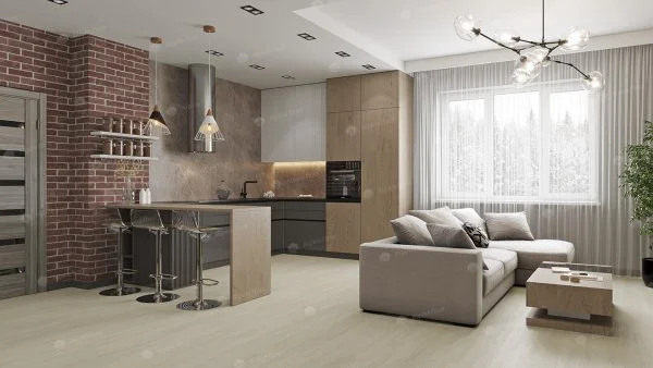 Каменно-полимерная плитка Alpine Floor Solo Ленто ECO 14-5, 3,5 мм 34 класс в Тюмени