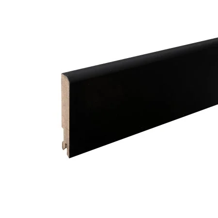 Плинтус MDF Bonkeel 24032 Чёрный Софт (100х16х2400 мм) в Тюмени