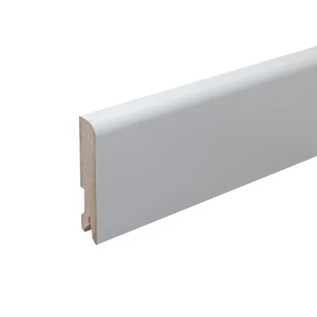 Плинтус MDF Bonkeel 24116 Белый (80х16х2400 мм) в Тюмени