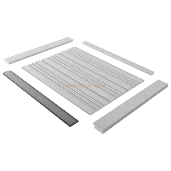 Финишный молдинг LF124A S339S правый декорированный (42х12х2700мм) в Тюмени