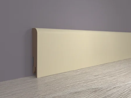 Плинтус MDF Bonkeel 24063 Айвори (80х16х2400 мм) в Тюмени