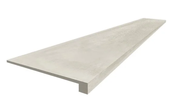 Керамогранит Coliseum Экспо Уайт Ступень фронтальная (Натуральный, 33х60) в Тюмени