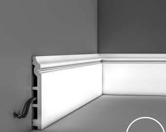 Плинтус Orac SX118 (138*18*2000 мм) в #REGION_NAME_DECLINE_PP#