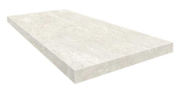 Керамогранит Coliseum Да Винчи Уайт Ступень угловая правая (Натуральный, 33х60) в #REGION_NAME_DECLINE_PP#